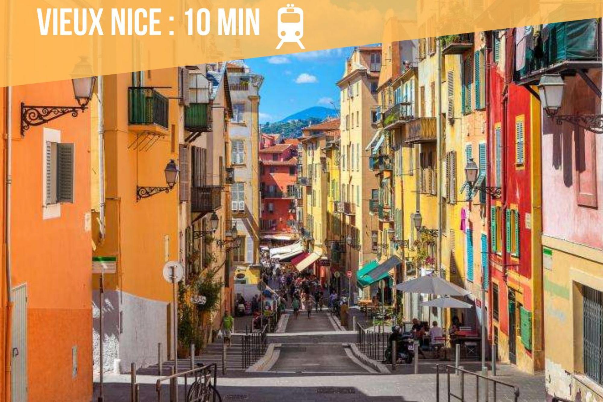 Le Valrose Cocon Urbain Au Coeur De Nice Souplex Dış mekan fotoğraf